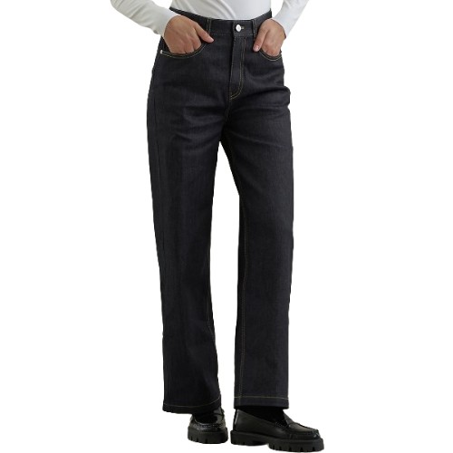 나인 Atelier Nain PT-5473 셀비지 와이드 기모 데님 팬츠