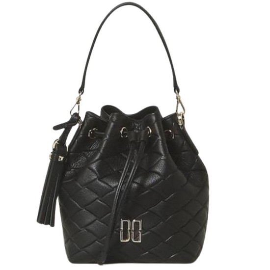 닥스 칼라일 매쉬 가죽 버킷백_DCBA3F323BK