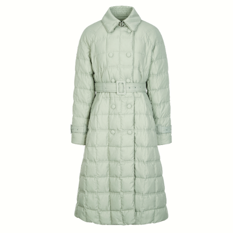 지컷 A라인 구스다운 패딩 코트 7253417106