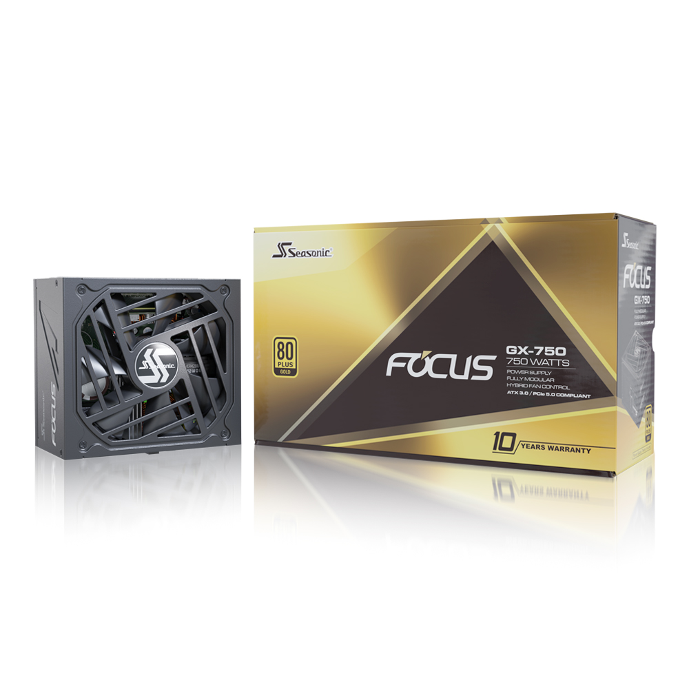 시소닉  NEW FOCUS GX-750 GOLD 풀모듈러 ATX3.0