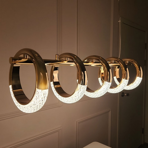 몽레브  LED 루치아 5등 인테리어 펜던트