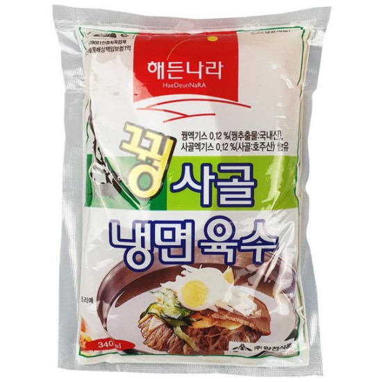 해든나라 꿩 사골 냉면육수 340ml