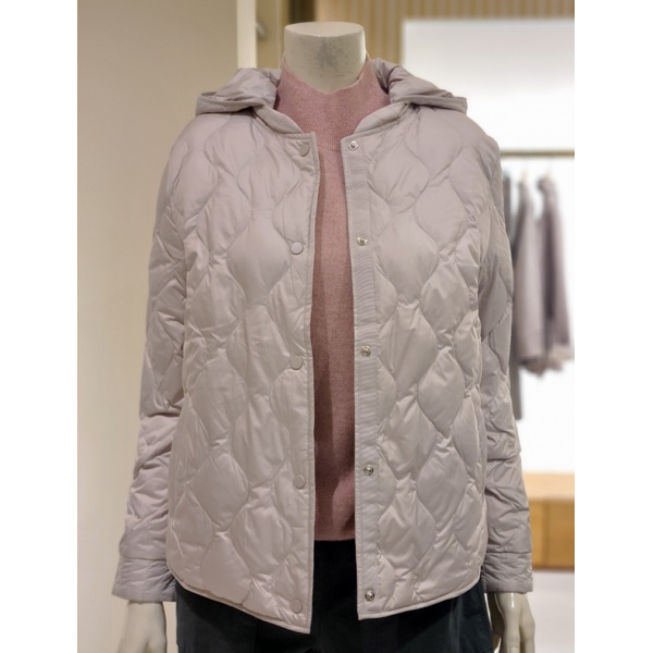 벨라디터치 여성 후드 탈부착 다운패딩 V3D4DN24