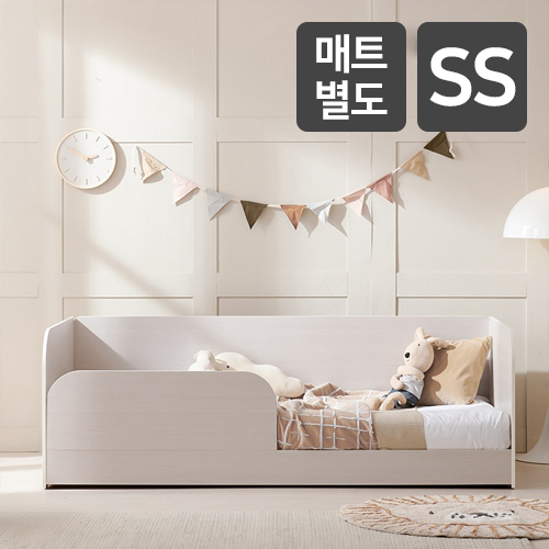 장인가구 뉴피터 저상형 슬라이딩 일반형 침대 SS+안전가드