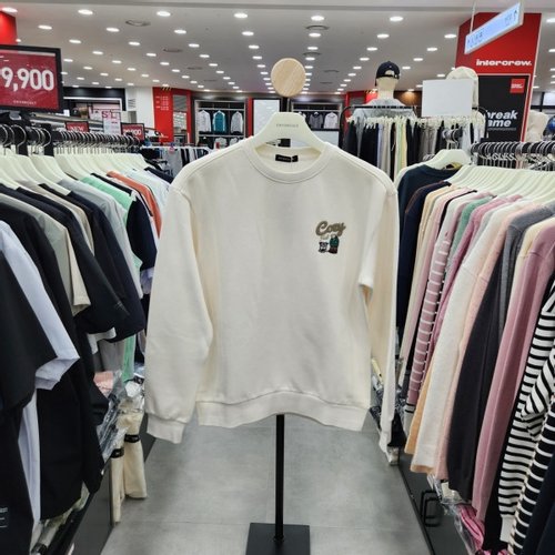 체이스컬트 남여공용 CFRU5123D0A 부클 캐릭터 기모 맨투맨