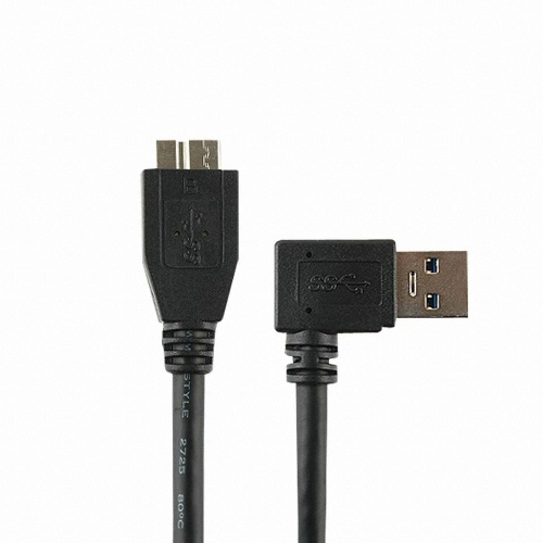 라이트컴 Coms USB 3.0 Micro B ㄱ자 케이블 IT075
