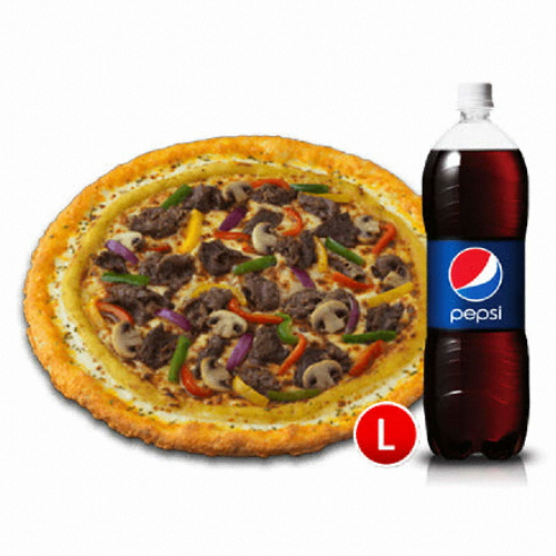 직화불고기 리치골드L + 펩시 1.25L