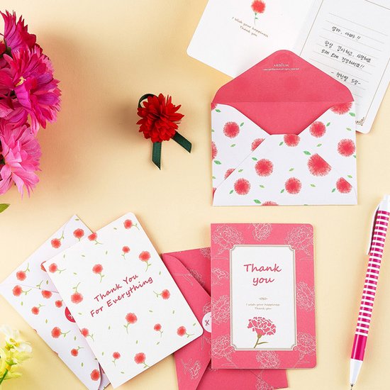 아르디움  카네이션 미니카드