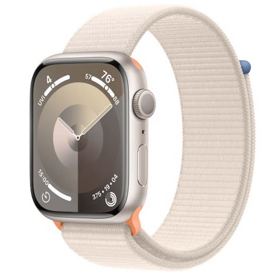 Apple  워치 시리즈9 45mm 스타라이트 알루미늄