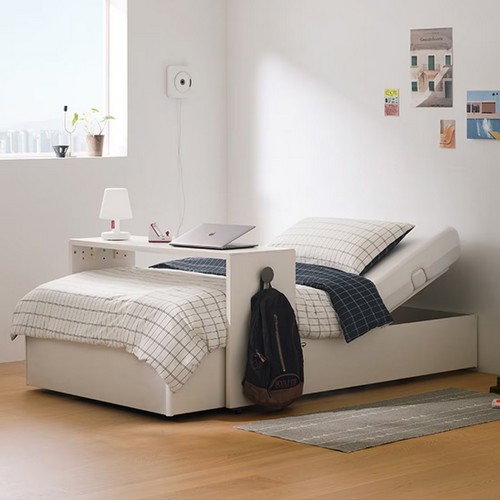 일룸 드로우 무헤드 모션베드 SS+베드테이블