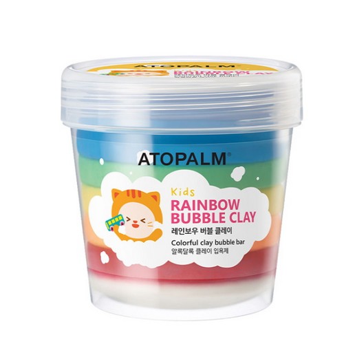 아토팜 키즈 레인보우 버블 클레이 210g
