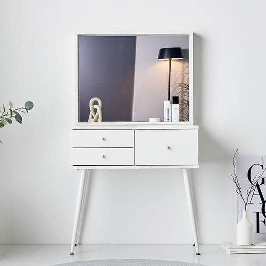 히트가구  A7393 수납 화장대 800