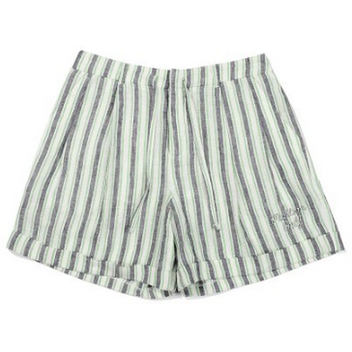 말본골프  스트랩 스트라이프 숏팬츠 M3322PHP52GRN