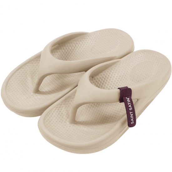 세인트새틴 브린 플립 플랍 쿠션 슬리퍼