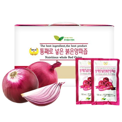 NC생활건강 통째로 넣은 붉은양파즙 100ml 30포
