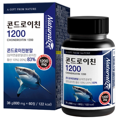 네추럴라이즈 콘드로이친 1200 60정