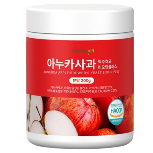 아누카사과 맥주 효모 비오틴 플러스 200g