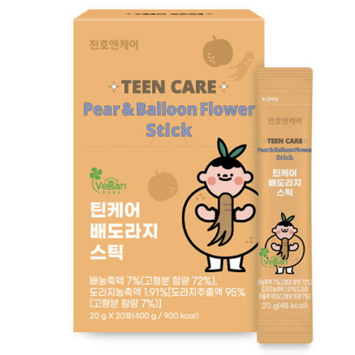 천호엔케어 틴케어 배도라지 스틱 20g 20포