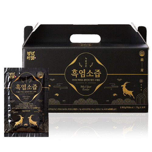 백년비결 녹용담은 흑염소즙 70g 30포 [1개] - 에누리 가격비교