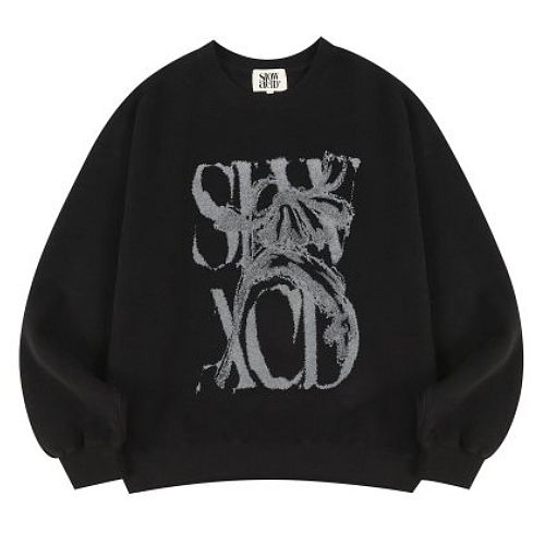 슬로우애시드 피치스킨 러스티 로고 스웨트셔츠 (기모 선택)