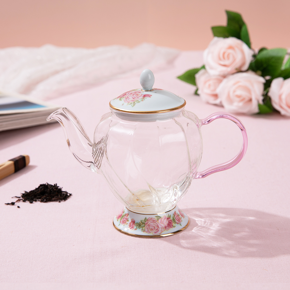 일롱 퓨전로즈 차이니즈 티팟 285ml