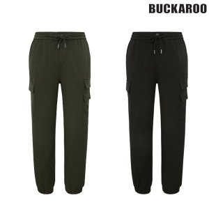 버커루 공용스판기모 카고 조거팬츠 바지_B235Z5248P
