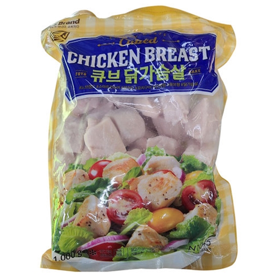 이마트 노브랜드 큐브 닭가슴살 1kg
