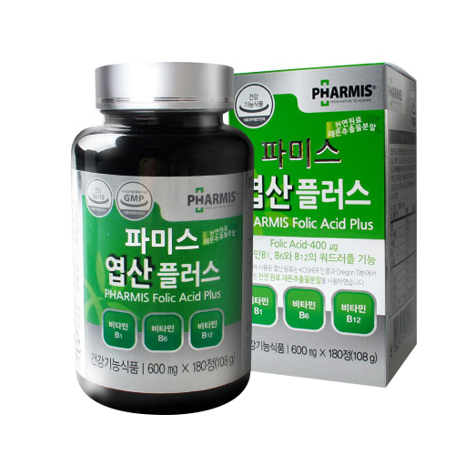  보령수앤수 보령 파미스 유기농 엽산 180정 [1개]