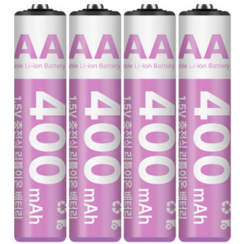 라이트컴 Coms USB-C타입 충전식 건전지 리튬이온 AAA (벌크)