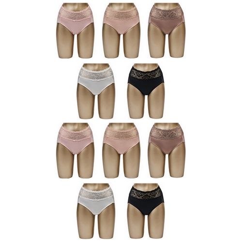 신영와코루 로맨틱블룸 데일리 레이스 팬티 패키지 10종