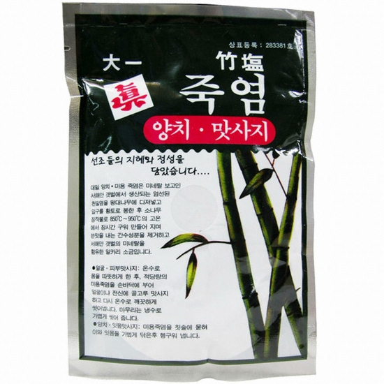 경방원죽염 양치 마사지용 죽염 250g