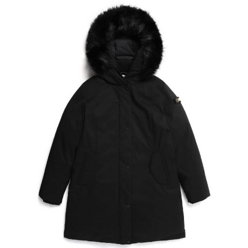 내셔널지오그래픽 왈러스 퍼 트리밍 롱기장 구스 다운 점퍼 N224WDW150