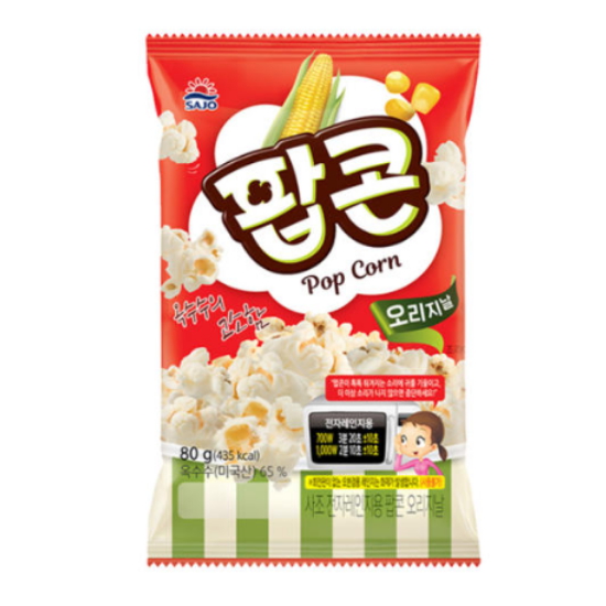 사조  팝콘 오리지널 80g