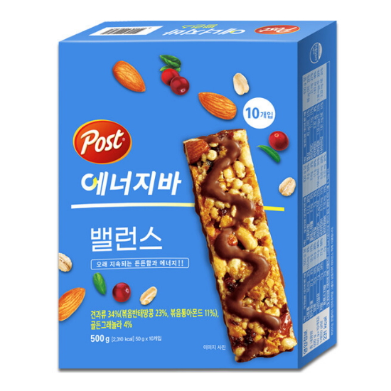 포스트 에너지바 밸런스 500g