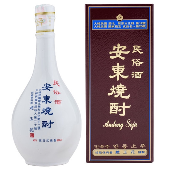 민속주안동소주 안동소주 600ml