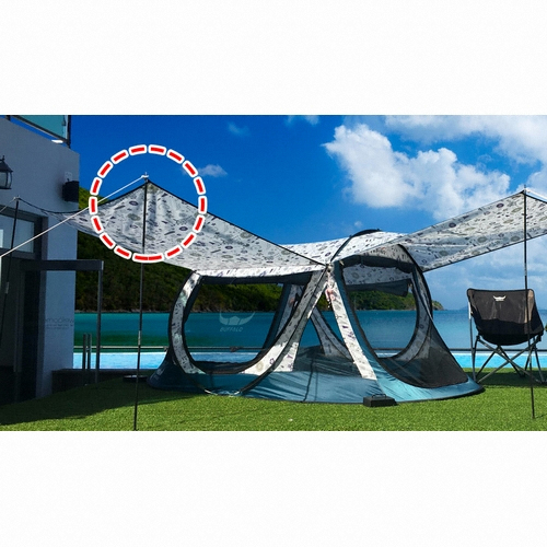 버팔로  유니크 프리미엄 익스텐션 캐노피 세트