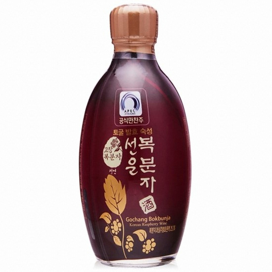 고창서해안복분자주영농조합법인 선운 복분자주 13도 375ml