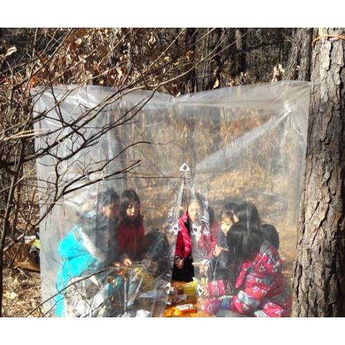 4각고리형 비닐쉘터 스페셜 2인용