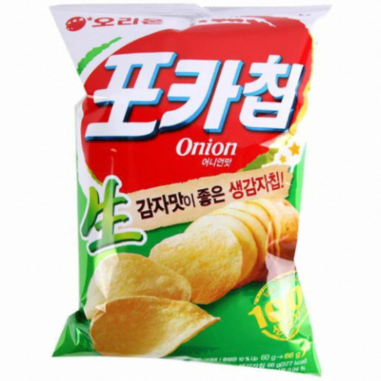 오리온  포카칩 어니언 66g