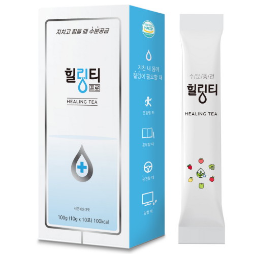 에스엠바이오  힐링티 프로 레몬복숭아맛 10T