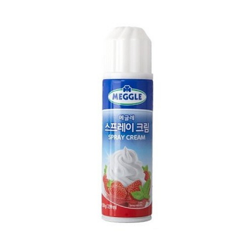 메글레  스프레이 휘핑크림 250g