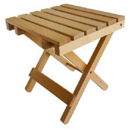 감성 캠핑 우드 접이식 원목 보조 쿨러 아이스박스 스탠드 받침대 테이블