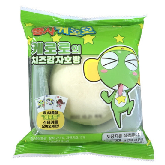 롯데제과 케로로의 치즈감자호빵 120g [1개] - 에누리 가격비교