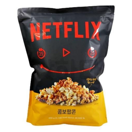 넷플릭스 카라멜 콤보팝콘 400g