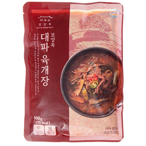 태종에프디 보양옥 대파 육개장 500g [2개] - 에누리 가격비교