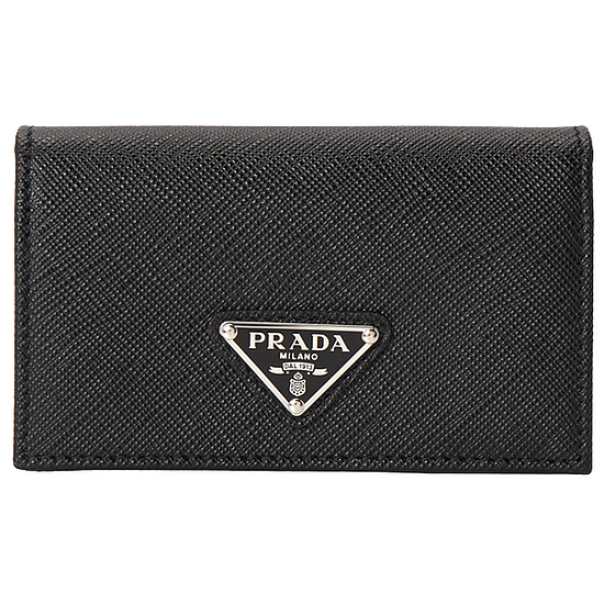 프라다 사피아노 카드지갑 블랙_1MC122 QHH F0632