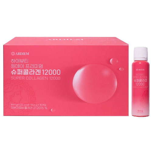 아르디엠 하이뷰티 원데이 프리미엄 슈퍼콜라겐 12000 15병 [3개] - 에누리 가격비교