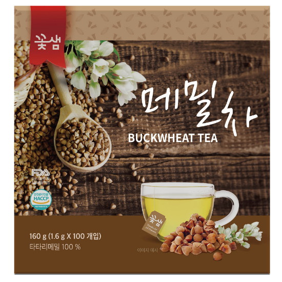꽃샘식품  메밀차 100T