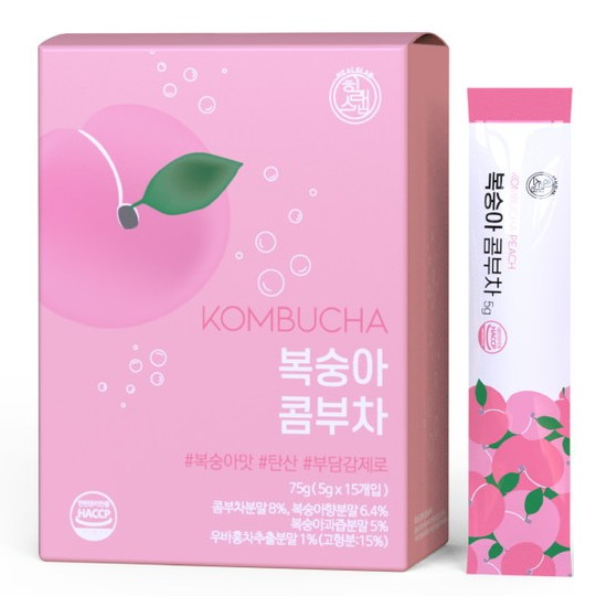 힐스랩 복숭아 콤부차 15T [1개] - 에누리 가격비교