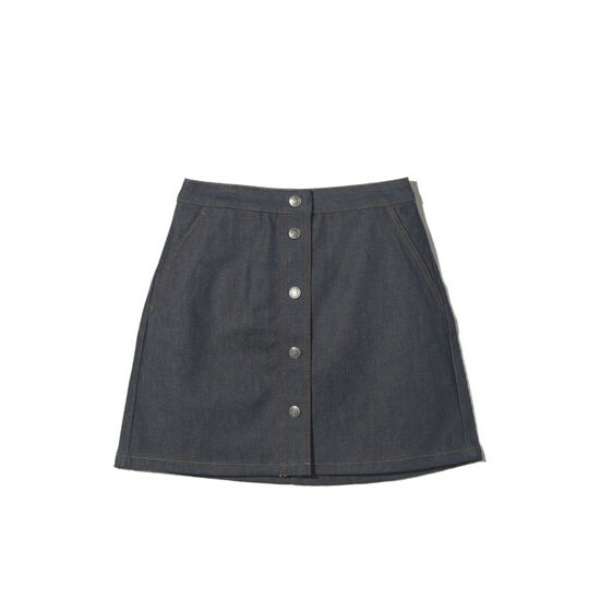 아페쎄 여성 파울라 데님 미니 스커트 블루 COGDF F06367 IAI